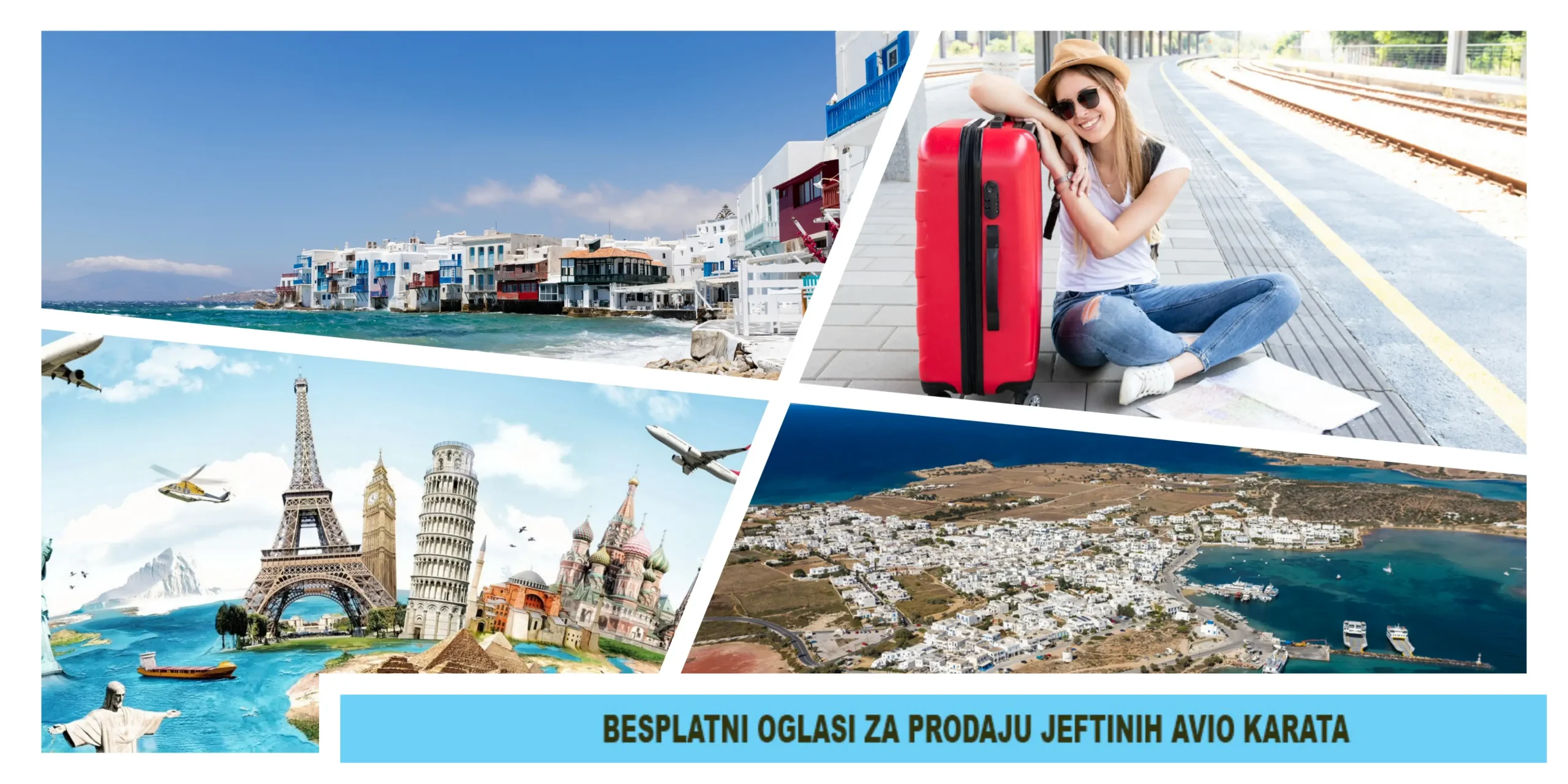 BESPLATNI OGLASI ZA TURISTIČKE DESTINACIJE I OPREMU ZA PUTOVANJE