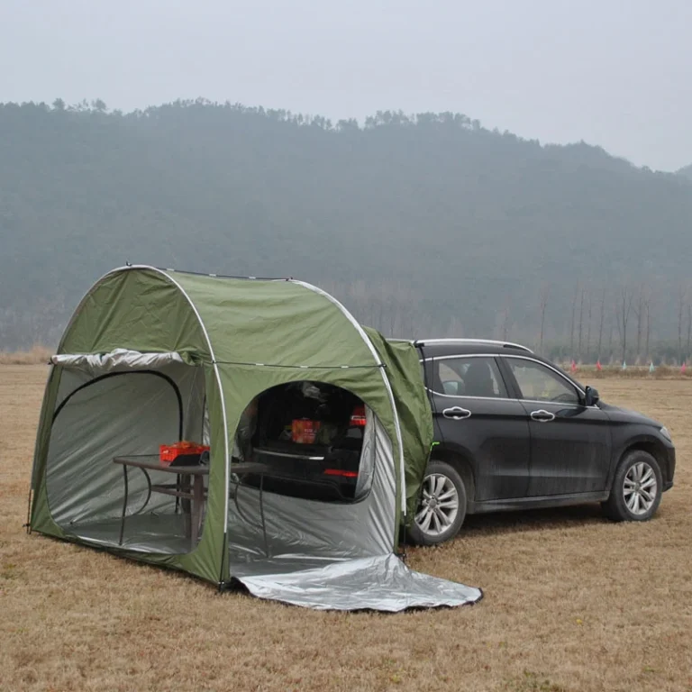 Auto šator za kampovanje: Prenosni, vodootporni i prostrani – idealan za avanture na otvorenom i putovanja sa SUV-om! – PRIBOR ZA KAMPOVANJE